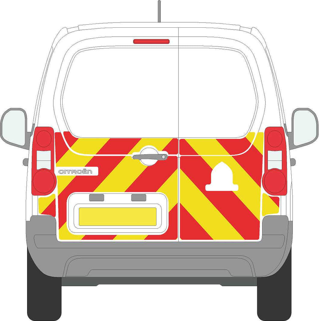 Bottom half Citroen Berlingo Chevron kit 2008 to 2015. Engineering chervon kit and prismatic engineering kit.